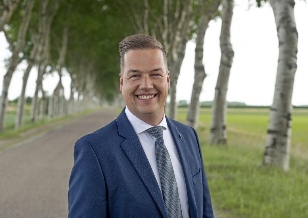 Afbeelding wethouder Van Belzen