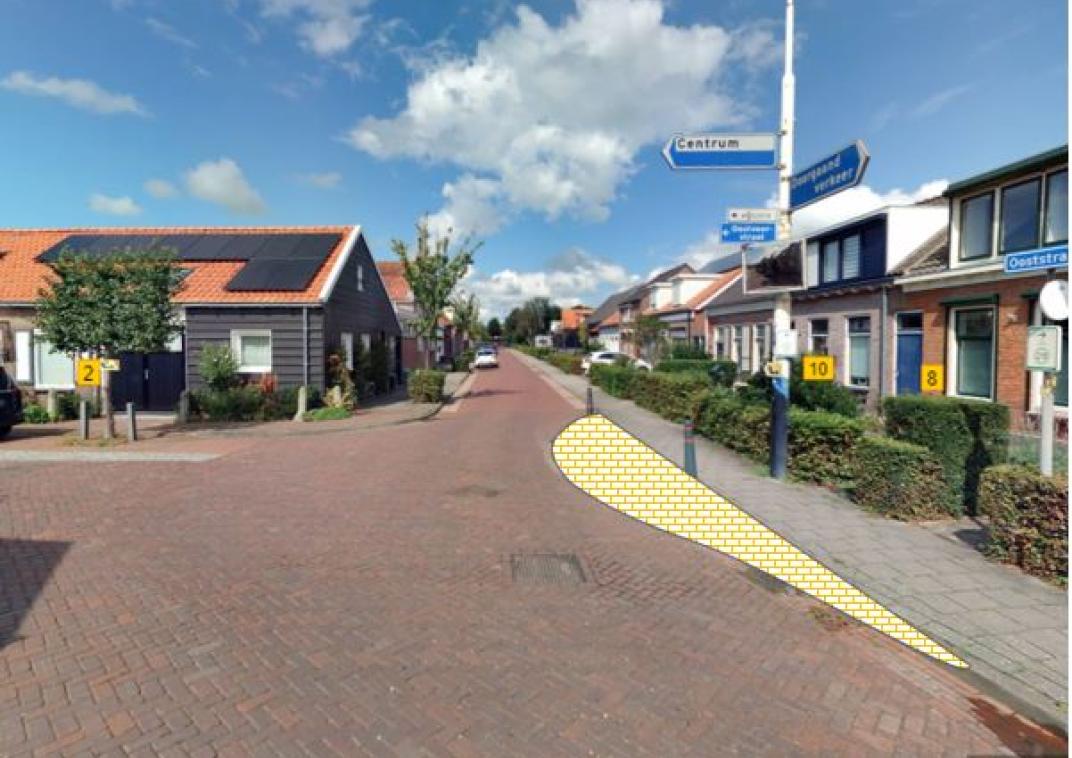Kruising Oostvoorstraat -Ooststraat