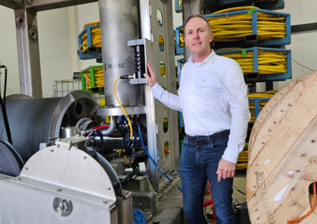 Bezoek seatec subsea