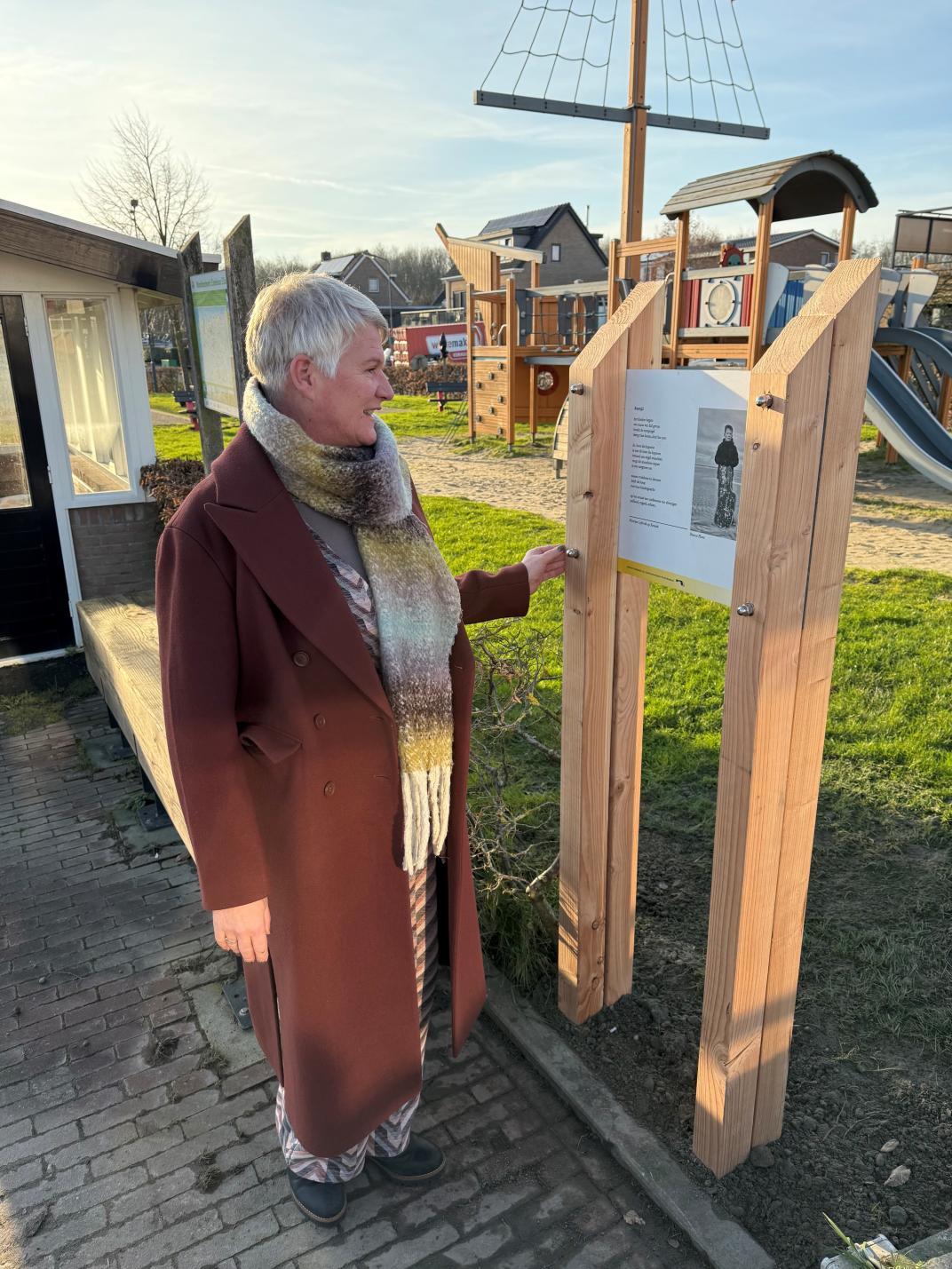 Maerlant gedicht in de openbare ruimte