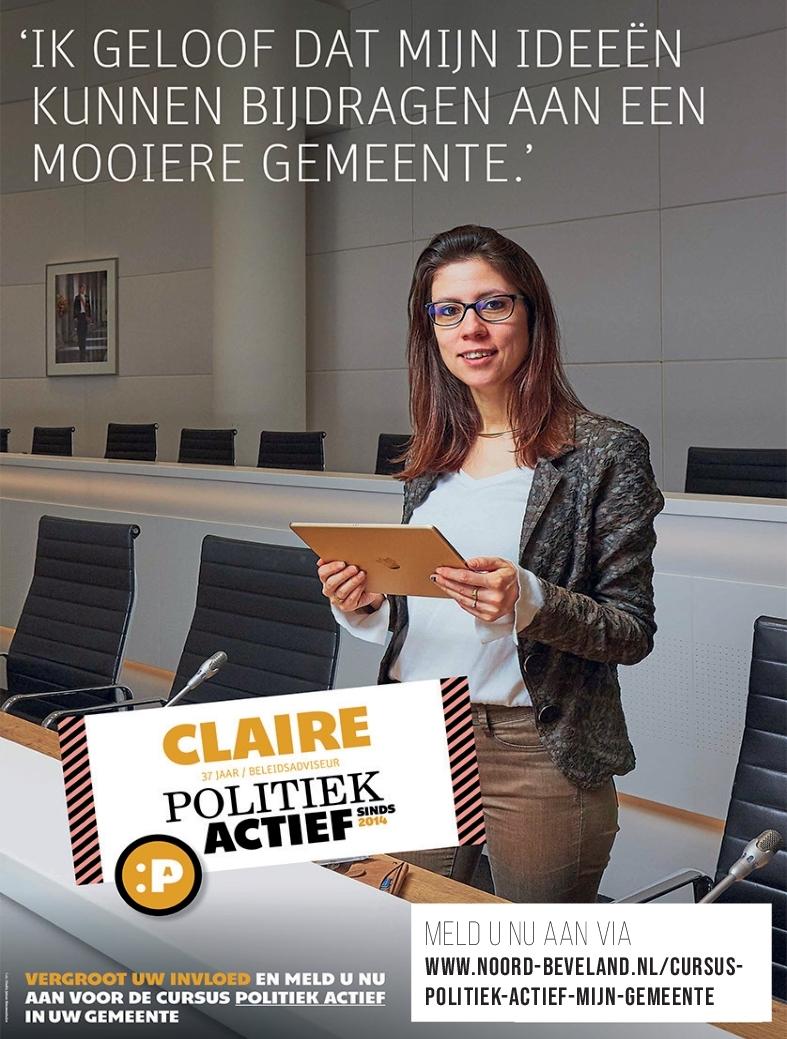 Politiek actief raadslid