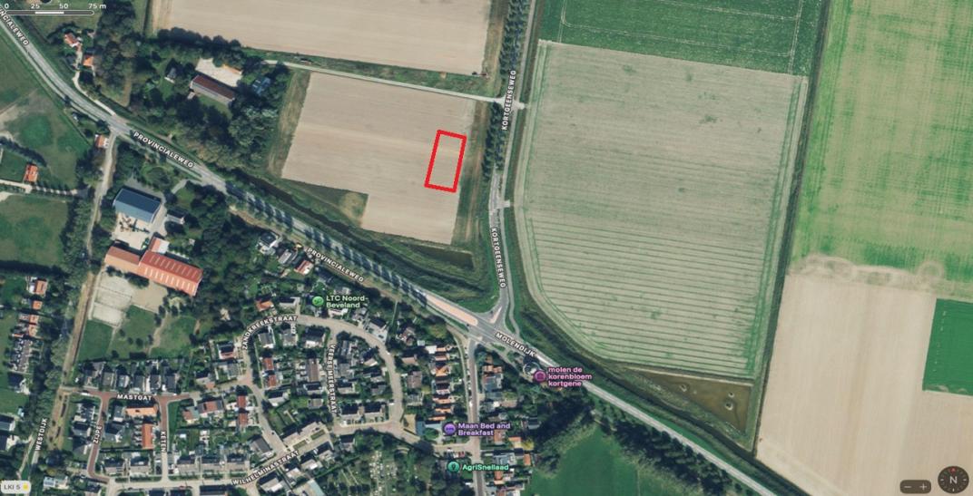 Locatieaanduiding post Kortgeenseweg