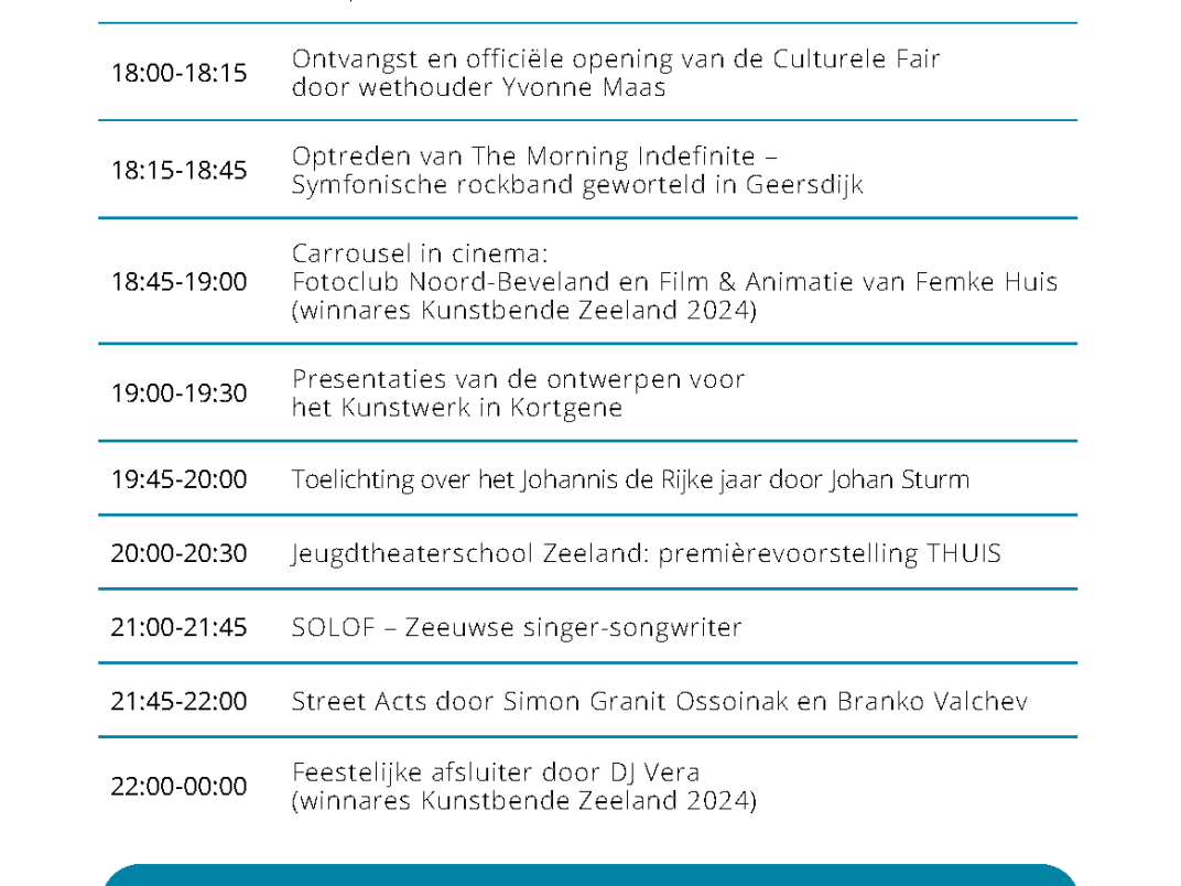Programma Culturele Fair