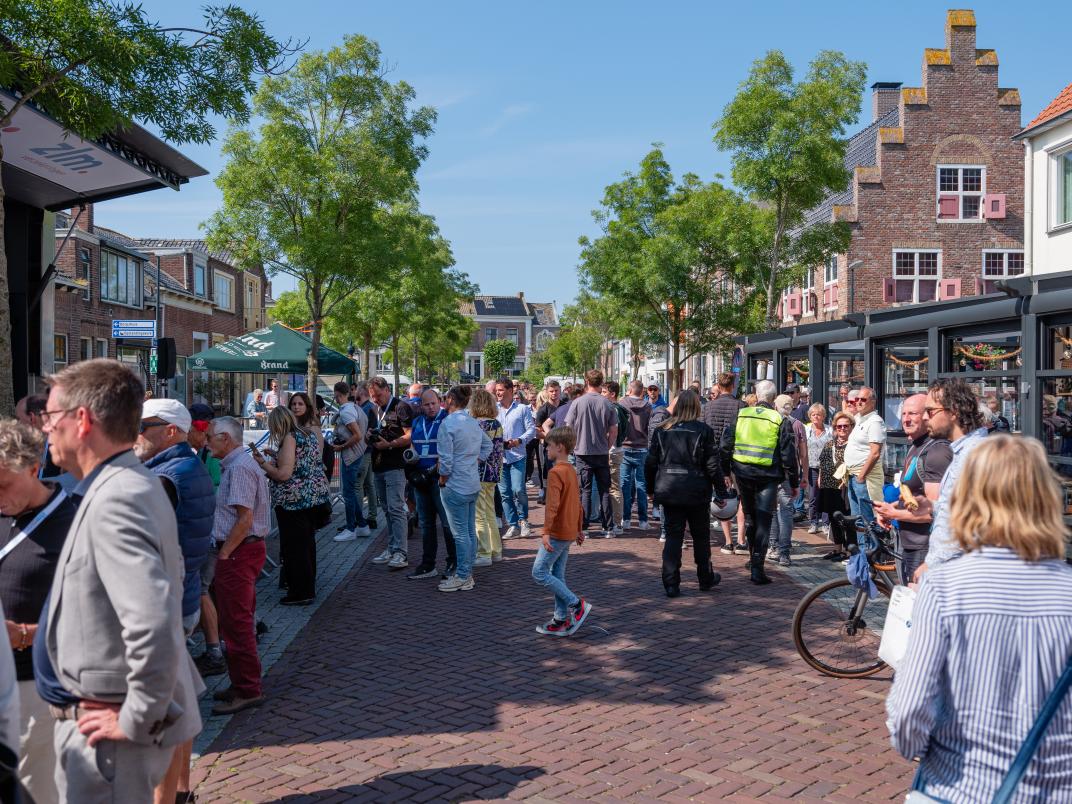 Drukte in de Voorstraat