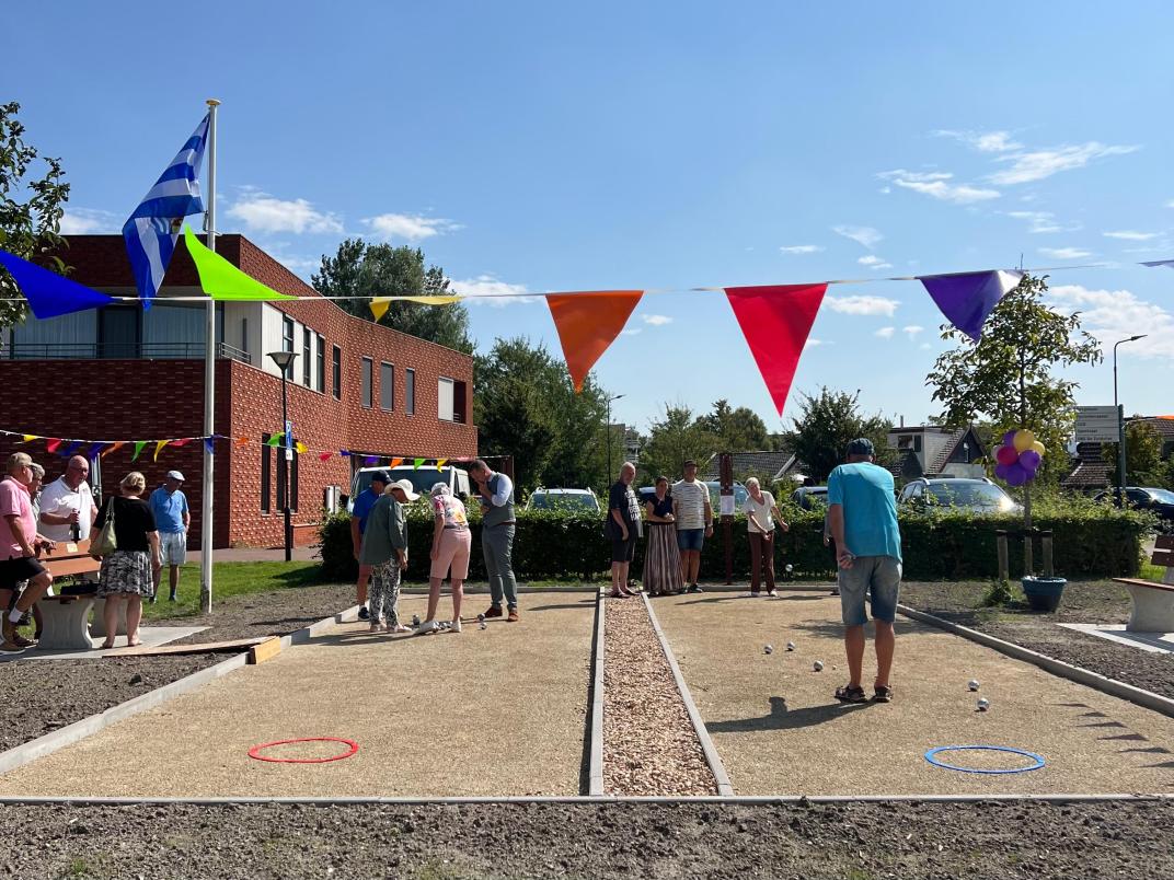 Jeu de boulesbanen 