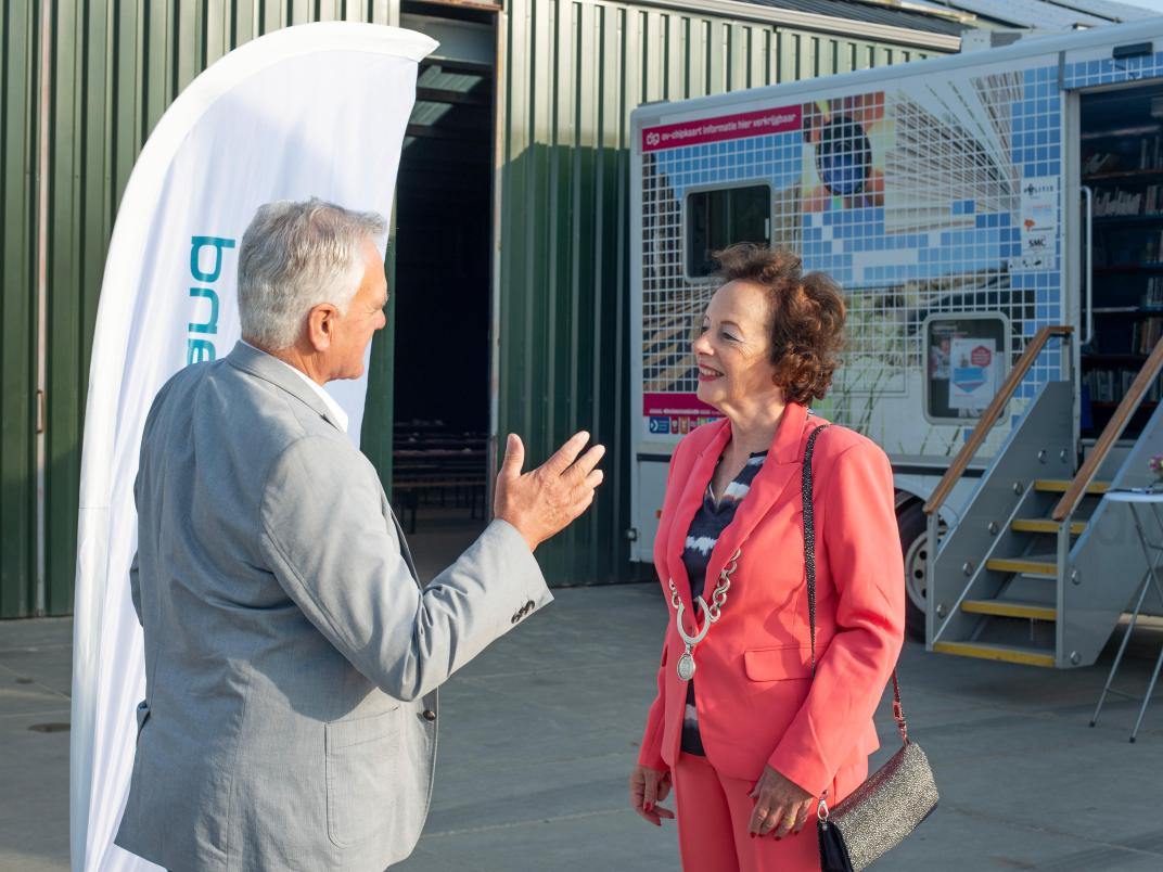Welkom heten door burgemeester Meeuwisse