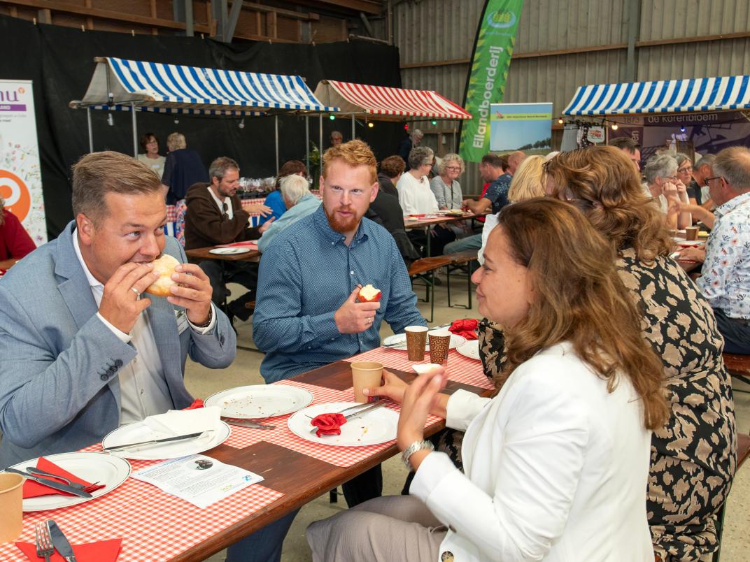 Aan tafel met wethouder van Belzen