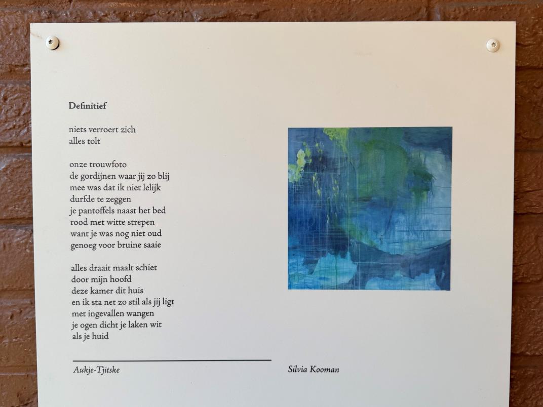 Maerlant gedicht in de openbare ruimte 