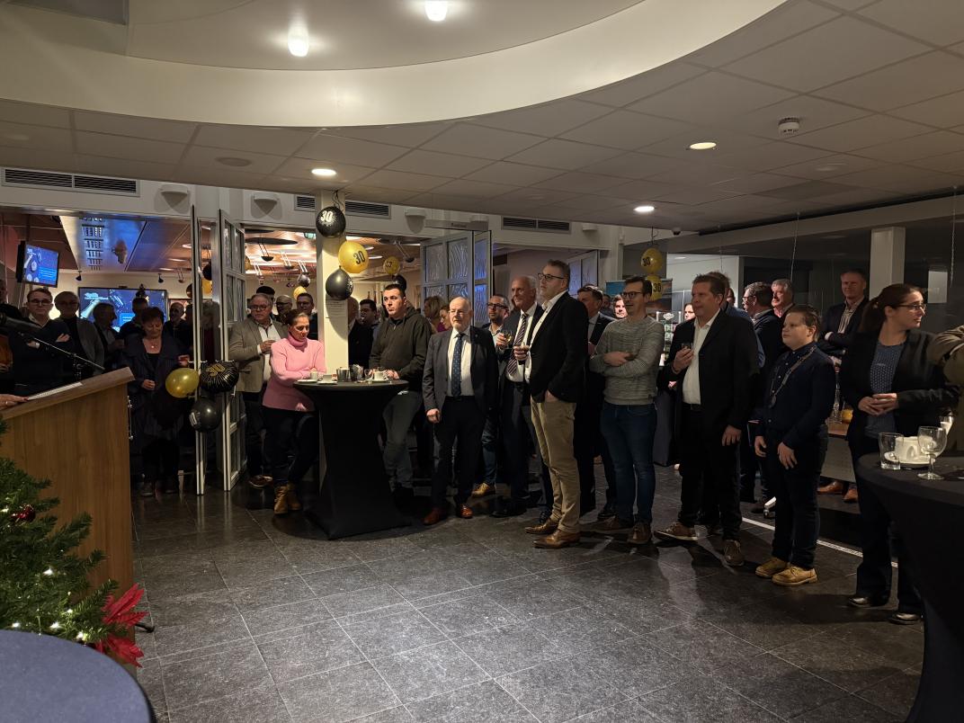 Sfeerimpressie nieuwjaarsreceptie