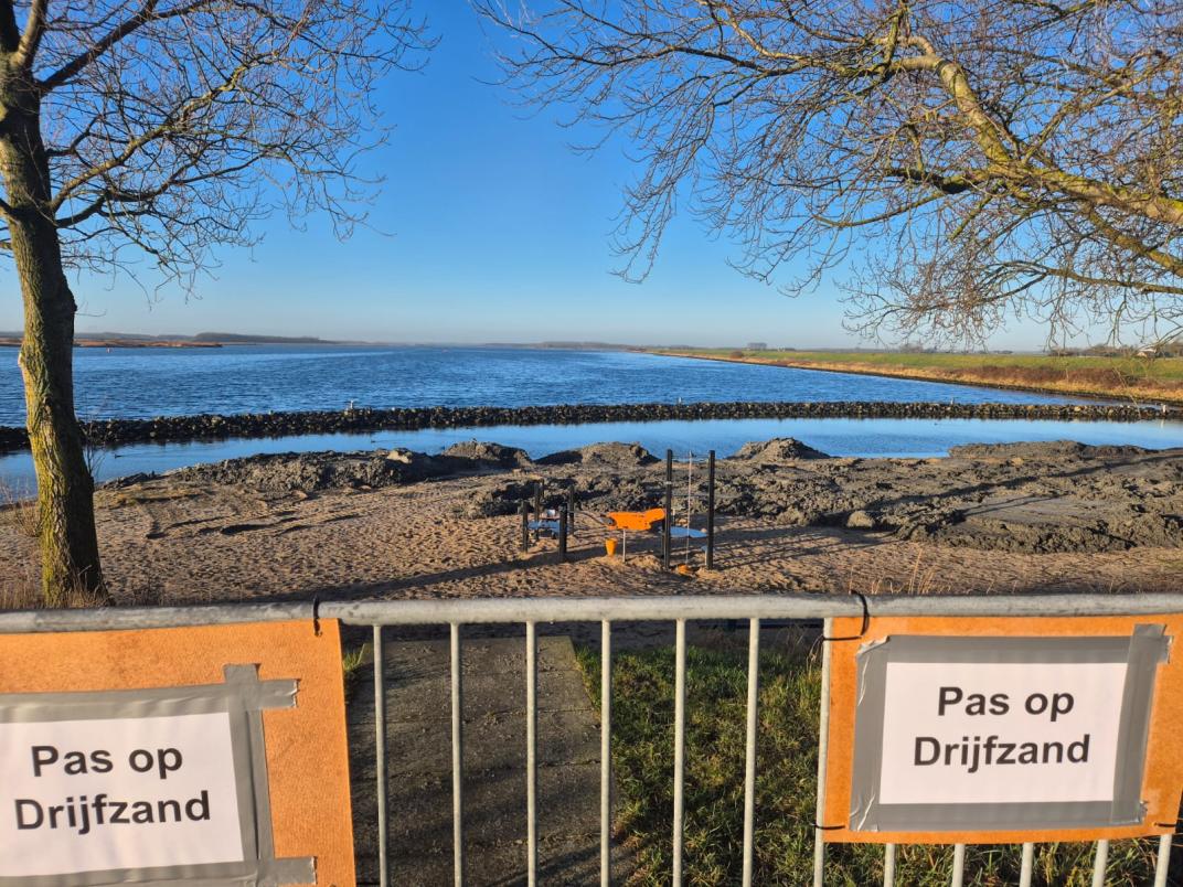 Pas op! Drijfzand