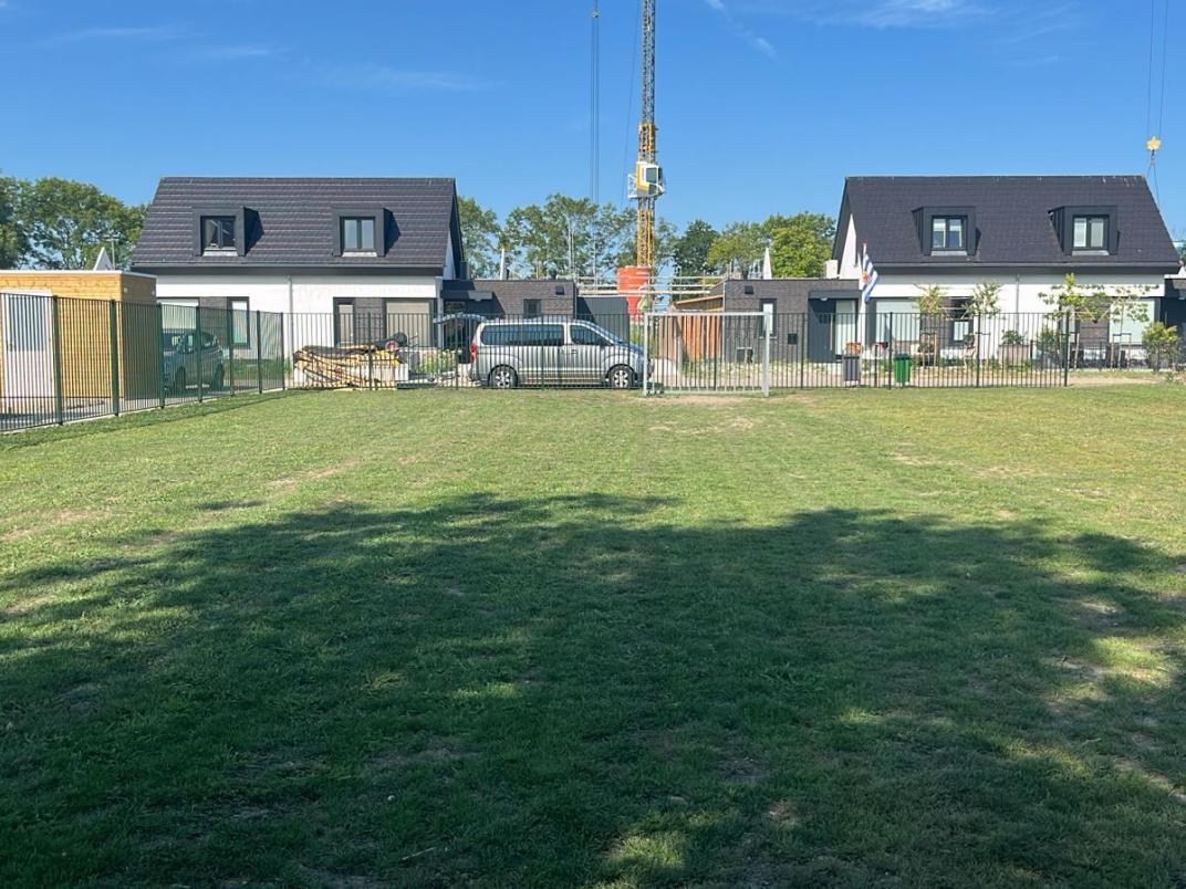 Trapveldje zicht richting Clausstraat