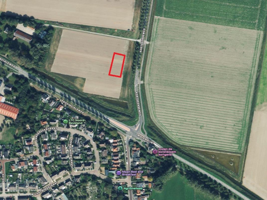 Locatieaanduiding post Kortgeenseweg